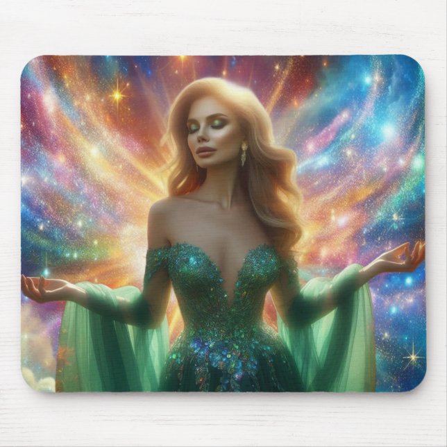 Mousepad O Espírito de uma Mulher Computador Portátil de Me (Frente)