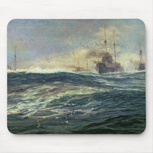 Mousepad ø Esquadrão da batalha de Dreadnoughts (Frente)