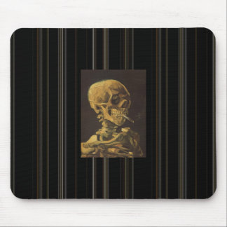 Mousepad O esqueleto "de fumo " de Van Gogh