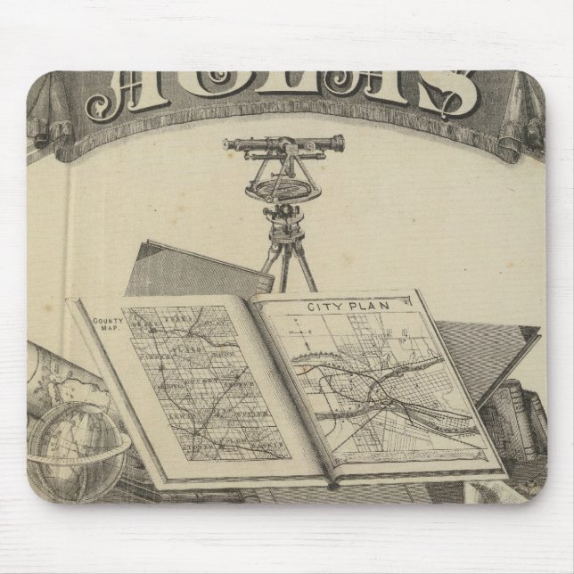 Mousepad O Estado de Indiana (Frente)