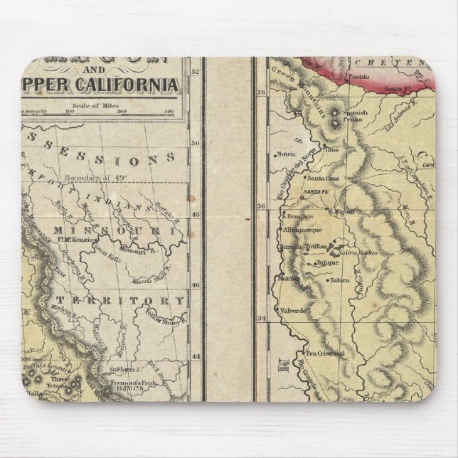 Mousepad O Estado Do Texas (Frente)