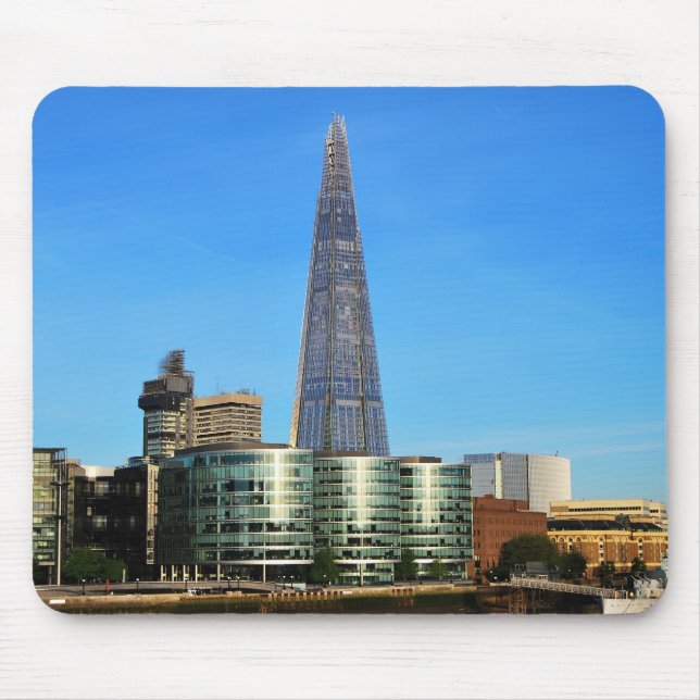 Mousepad O estilhaço do vidro em Londres (Frente)