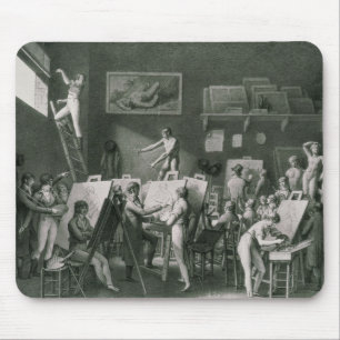 Mousepad O estúdio de Jacques Louis David