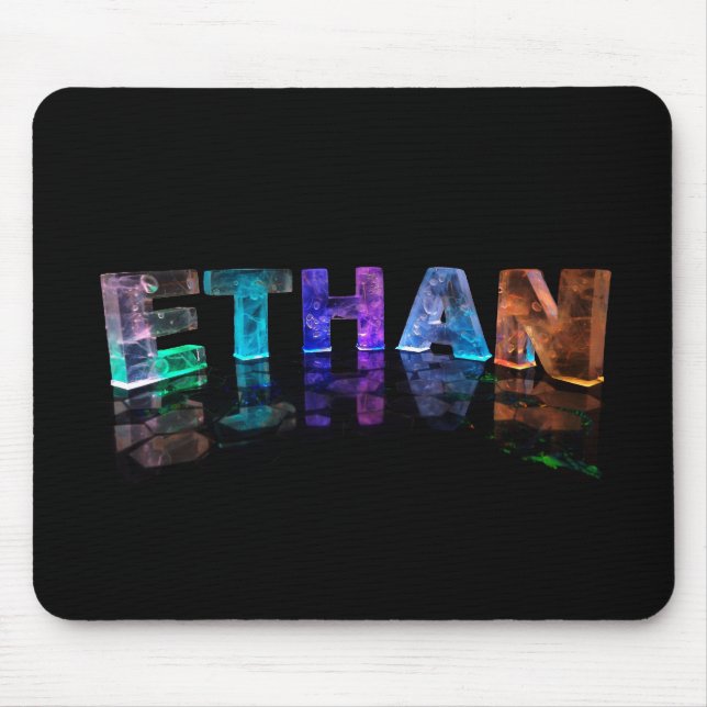 Mousepad O Ethan conhecido em 3D ilumina-se (a fotografia) (Frente)