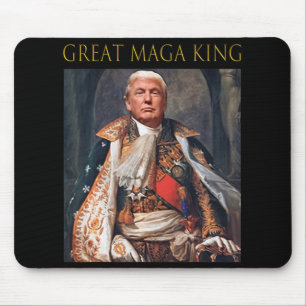 Mousepad O Excelente Maga King Divertido Trump Ultra Maga K