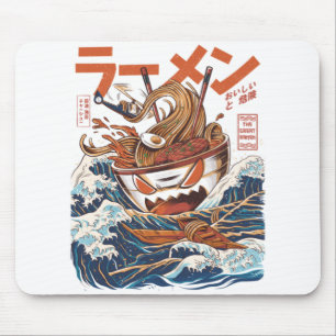 Mousepad O Excelente Ramen de Kanagawa