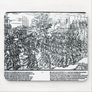 Mousepad O exército inglês que marcha com senhor Henry