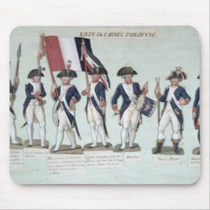 Mousepad O exército parisiense durante o francês