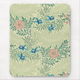 Mousepad O famoso padrão Larkspur de William Morris