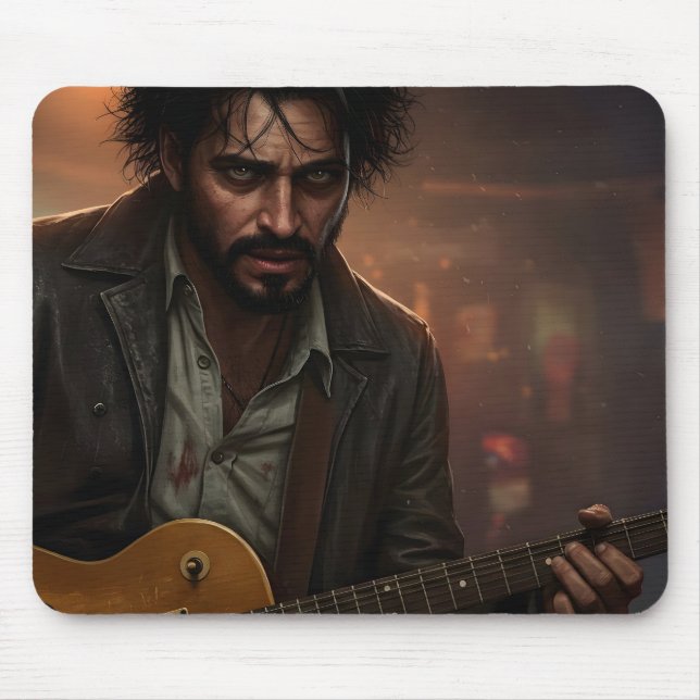 Mousepad O Fantasma elétrico (Frente)