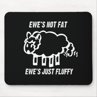 Mousepad O FAT da OVELHA NÃO, o t-shirt MACIO JUSTO da