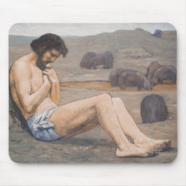Mousepad O filho Prodigal, C. 1879 (óleo no linho) (Frente)