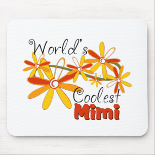 Mousepad O Floral Mais Legal do Mundo Mimi