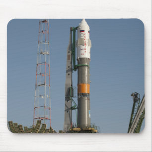 Mousepad O foguete de Soyuz imediatamente depois da chegada