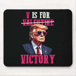Mousepad O Funny Trump Dia de os namorados V É Para A Vitór