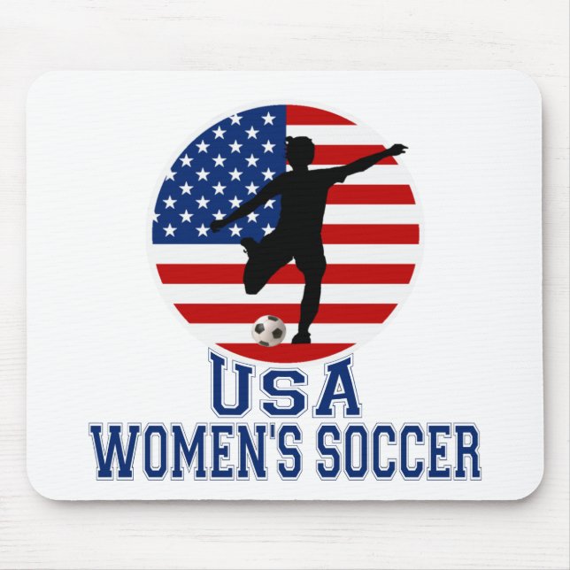 Mousepad O futebol das mulheres dos EUA (Frente)