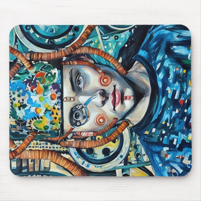 Mousepad O futuro (Frente)