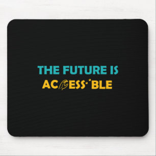 Mousepad O Futuro Está Acessível, Braille - Sinal Americano