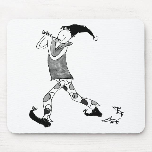 Mousepad O gaiteiro Pied de Hamelin (Frente)