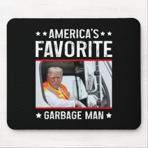 Mousepad O Garge Man Favorito Engraçado Trump Garge Tru