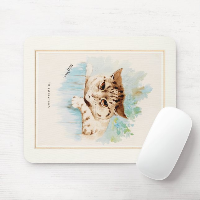 Mousepad O gato ao lado de Louis Wain (Com mouse)