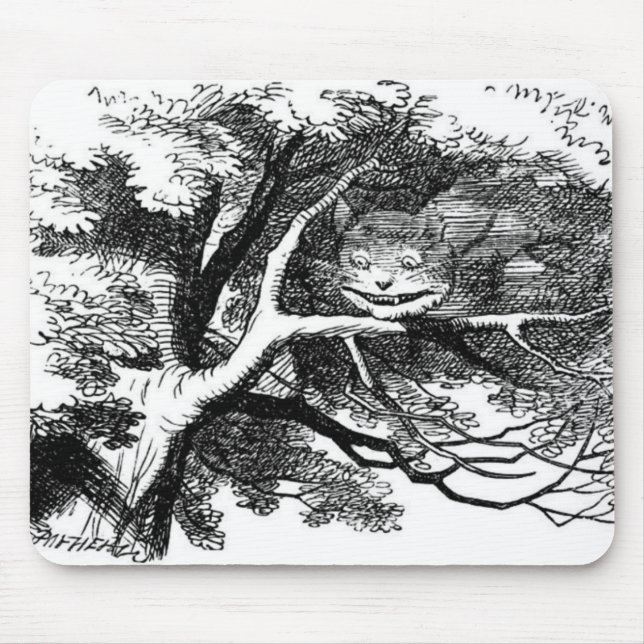 Mousepad O gato de cheshire (Frente)