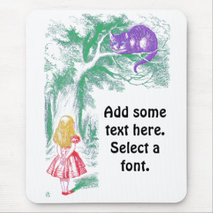 Mousepad "O gato de Cheshire" de "Alice no país das
