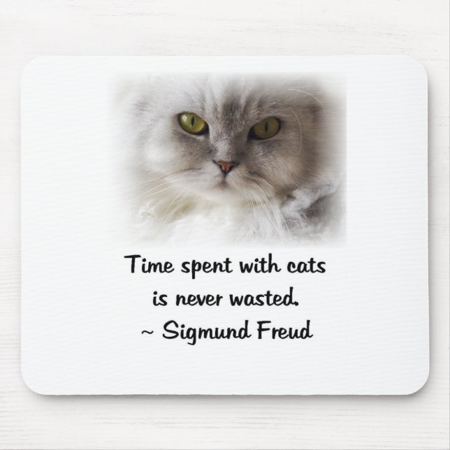 Mousepad O gato de Freud (Frente)