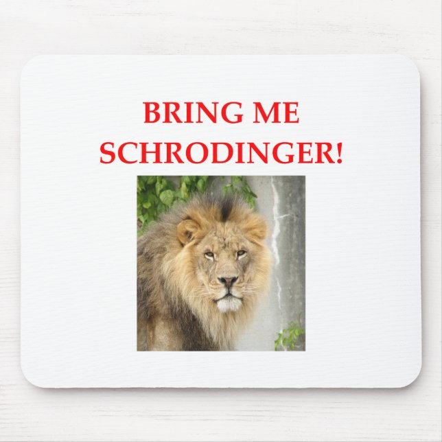 Mousepad o gato dos schrodinger (Frente)