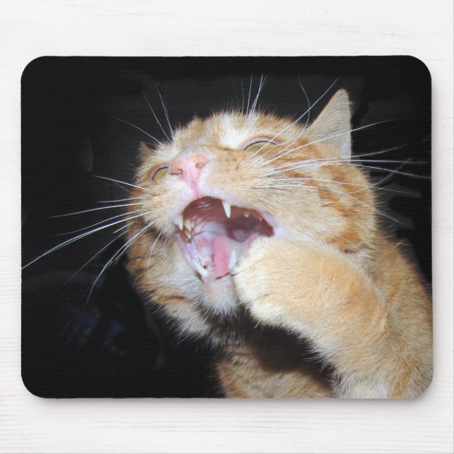 Mousepad O gato quer o rato (Frente)