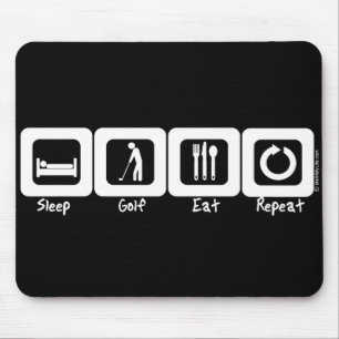 Mousepad O golfe do sono come a repetição