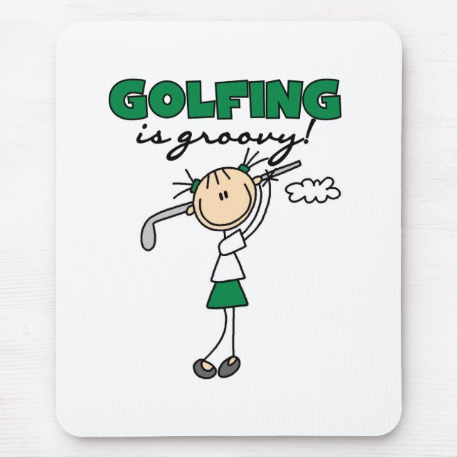 Mousepad O golfe é Groovy (Frente)