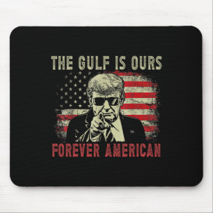 Mousepad O Golfo É O Nosso Engraçado Trump 2024 Tirando A A
