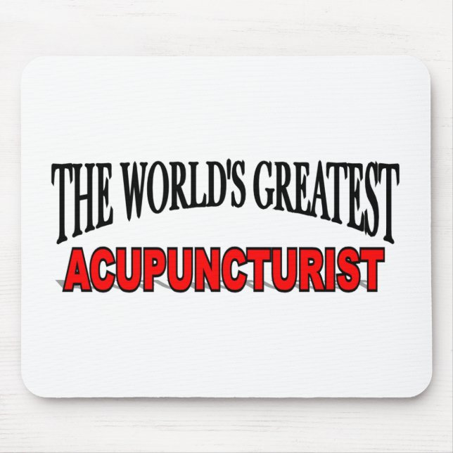 Mousepad O grande Acupuncturist do mundo (Frente)