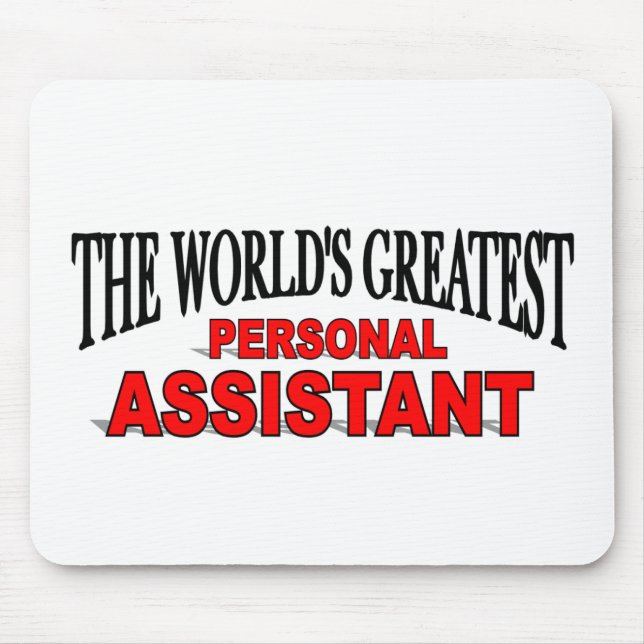 Mousepad O grande assistente pessoal do mundo (Frente)
