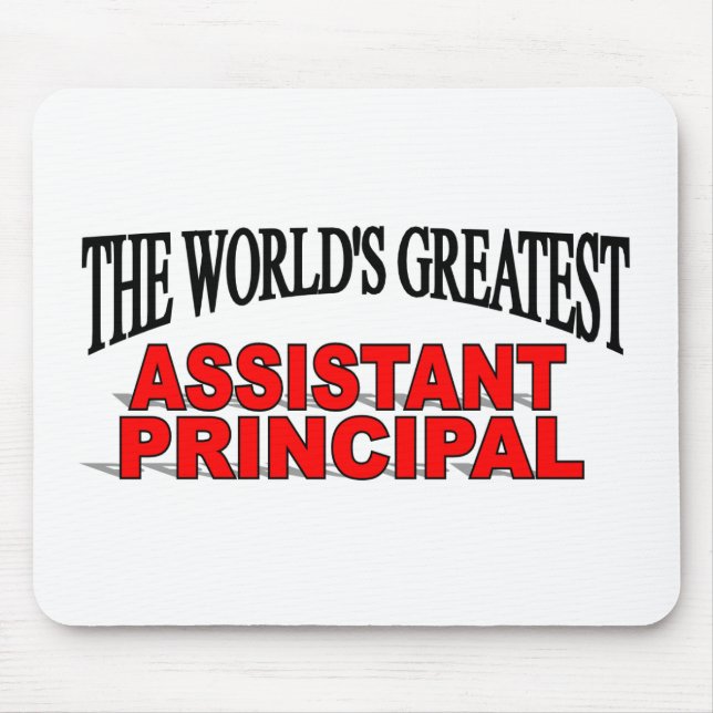 Mousepad O grande assistente principal do mundo (Frente)