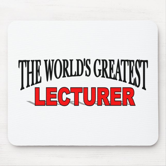 Mousepad O grande conferente do mundo (Frente)