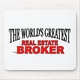 Mousepad O grande corretor imobiliário do mundo