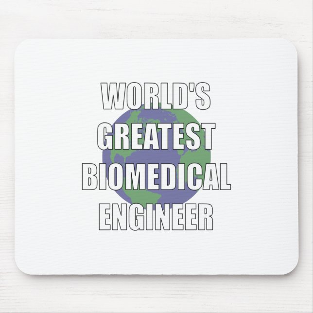 Mousepad O grande engenheiro biomedicável do mundo (Frente)