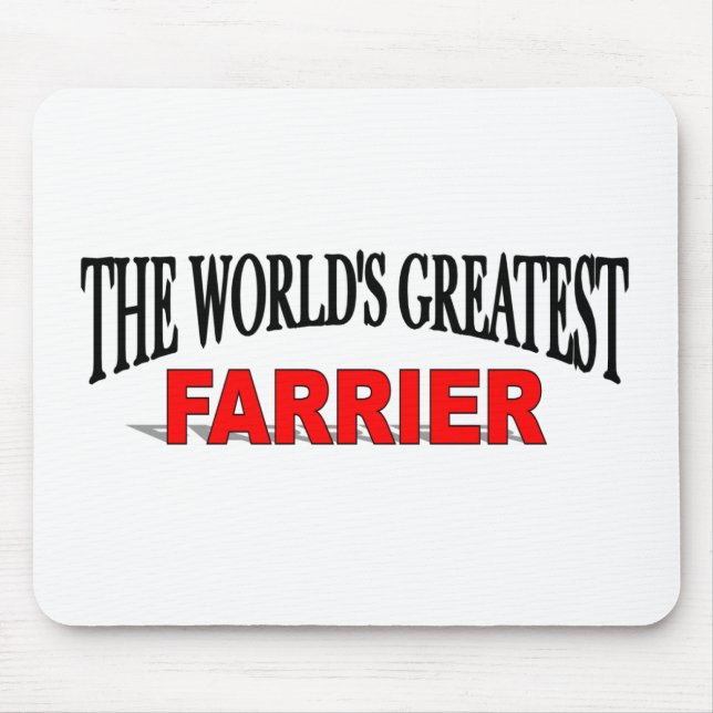 Mousepad O grande Farrier do mundo (Frente)