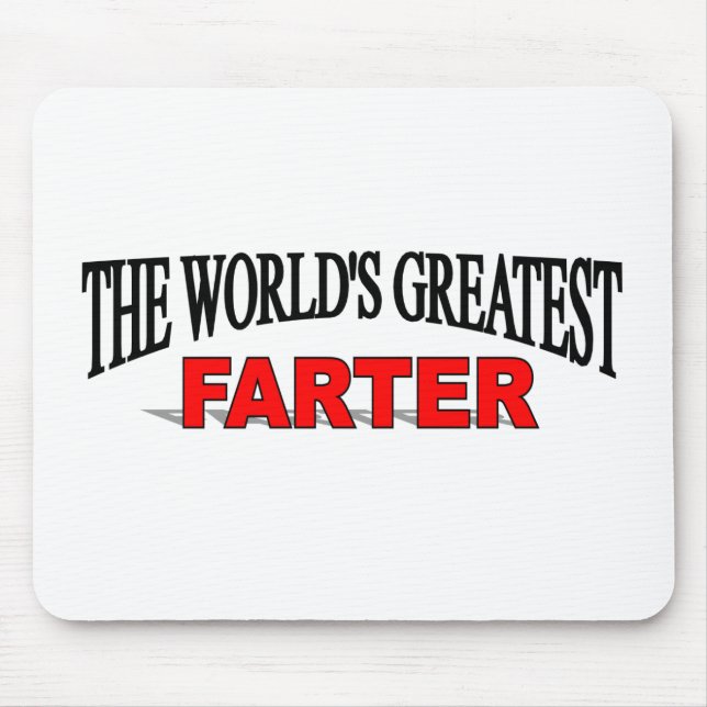Mousepad O grande Farter do mundo (Frente)
