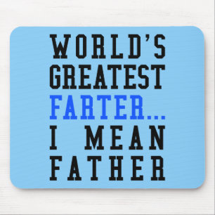 Mousepad O grande Farter do mundo. Eu significo o pai