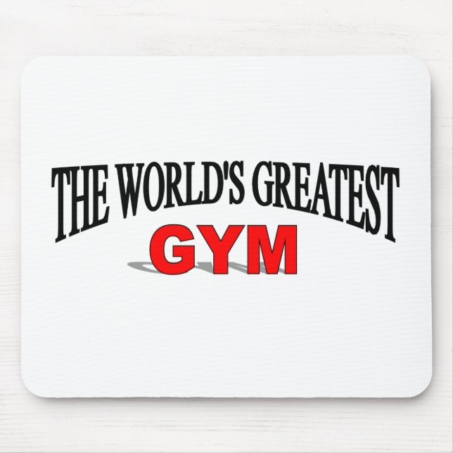 Mousepad O grande Gym do mundo (Frente)