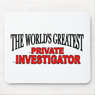 Mousepad O grande investigador privado do mundo