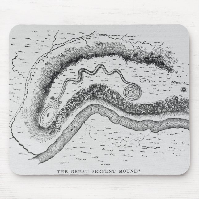 Mousepad O grande monte da serpente (Frente)