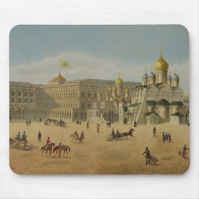 Mousepad O grande palácio de Kremlin e as catedrais do (Frente)
