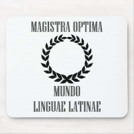 Mousepad O grande professor Latin do mundo (fêmea)