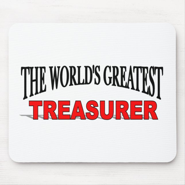 Mousepad O grande tesoureiro do mundo (Frente)