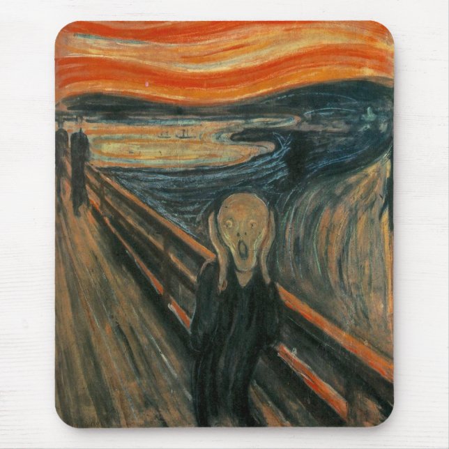 Mousepad O Gritar de Edvard Munch (Frente)
