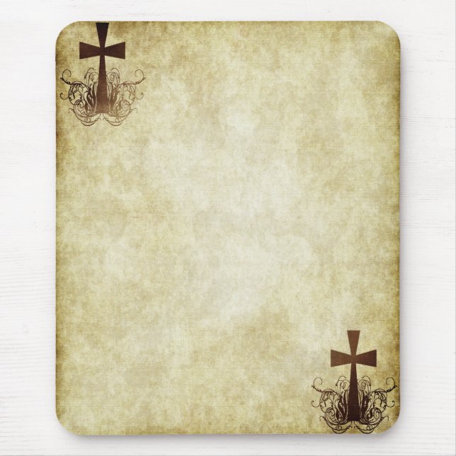 Mousepad O Grunge cruza #4 - cantos verticais (Frente)
